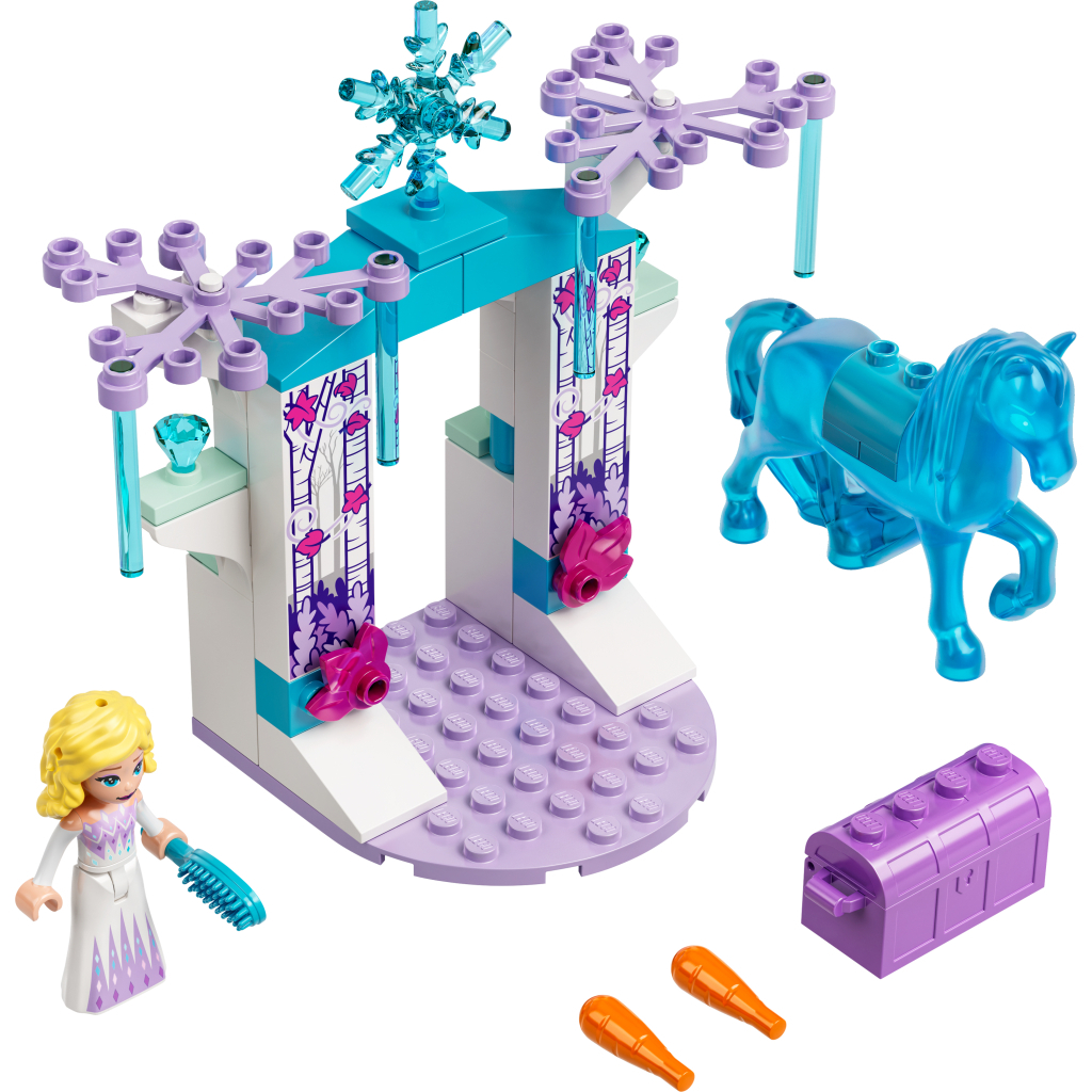 Конструктор LEGO Disney Princess Крижана стайня Ельзи та Нокка 53 деталі (43209) - зображення 5