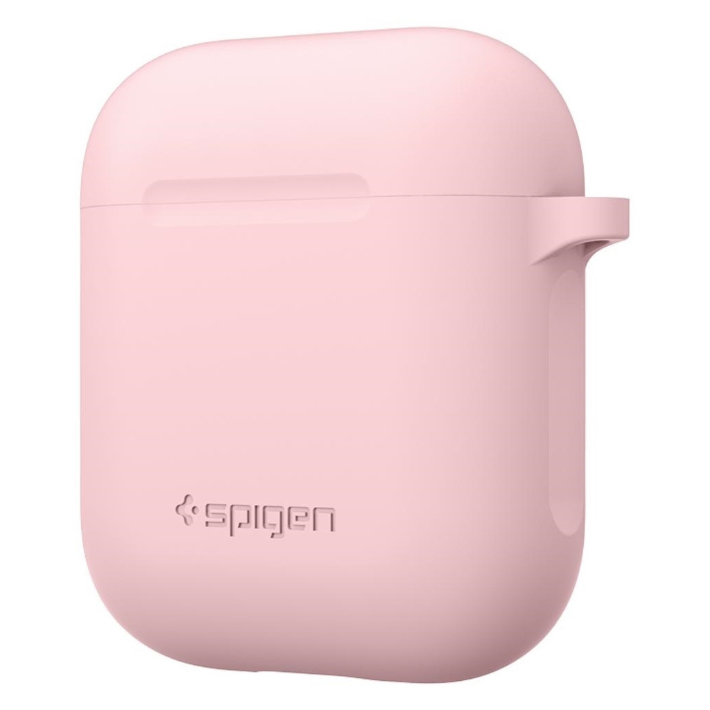 Чохол для навушників Spigen для AirPods Silicone Pink (066CS24810) - зображення 2