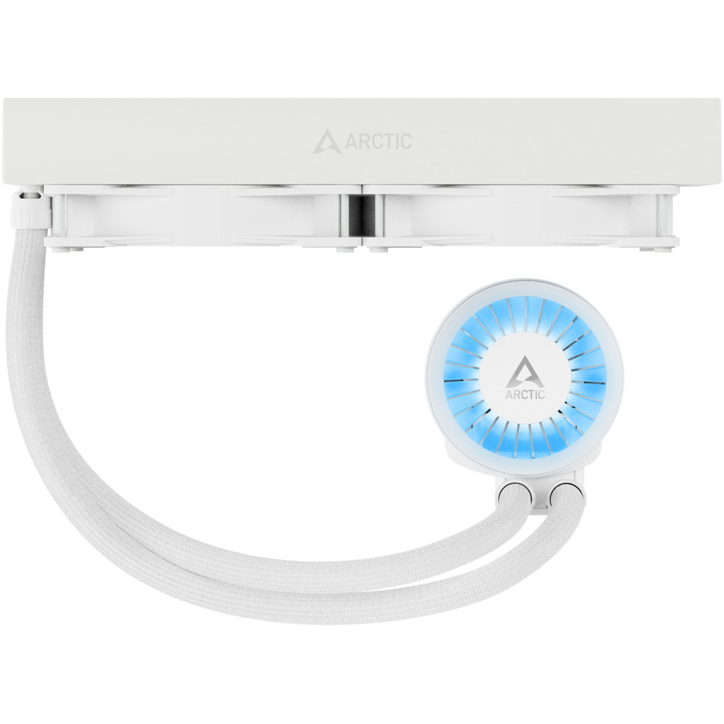 Система рідинного охолодження Arctic Liquid Freezer III - 280 A-RGB White (ACFRE00151A) - изображение 8