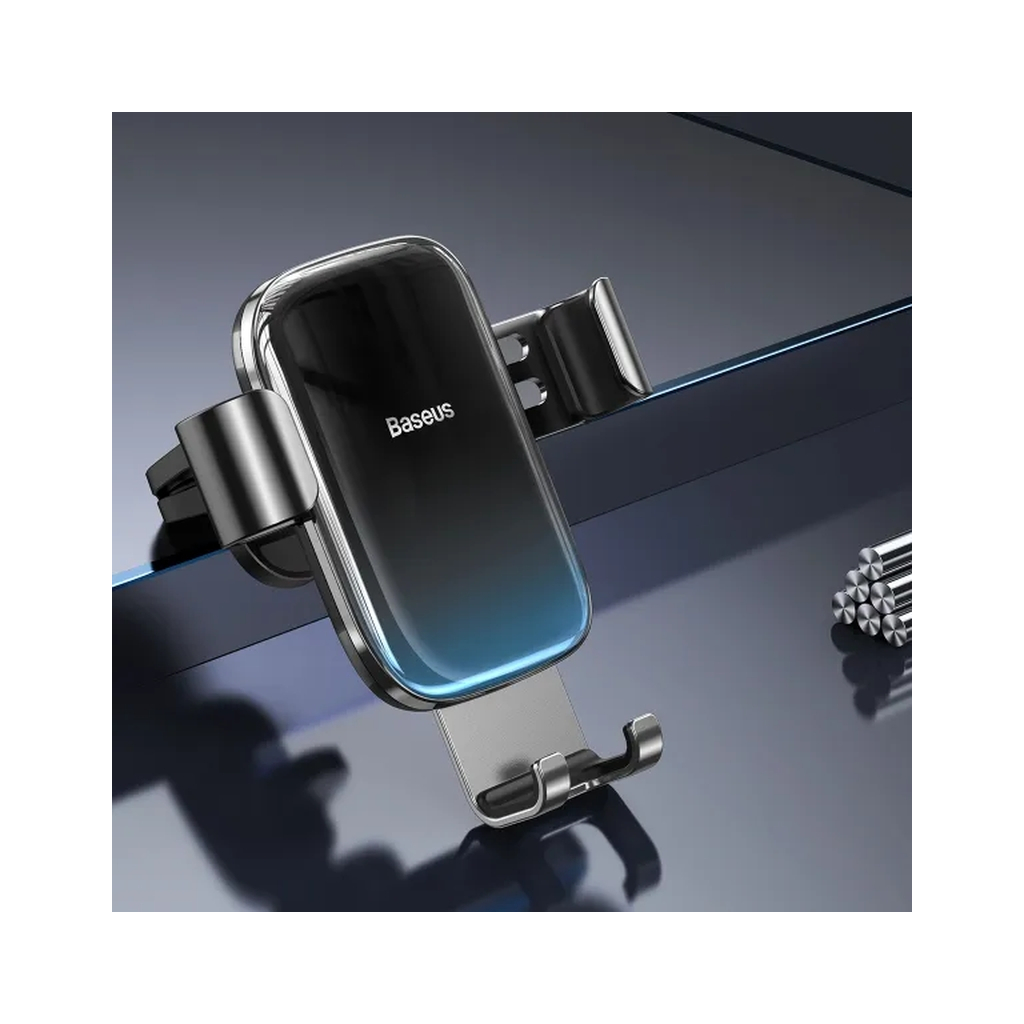 Універсальний автотримач Baseus Glaze Cravity Car Mount Black (SUYL-LG01) - изображение 11