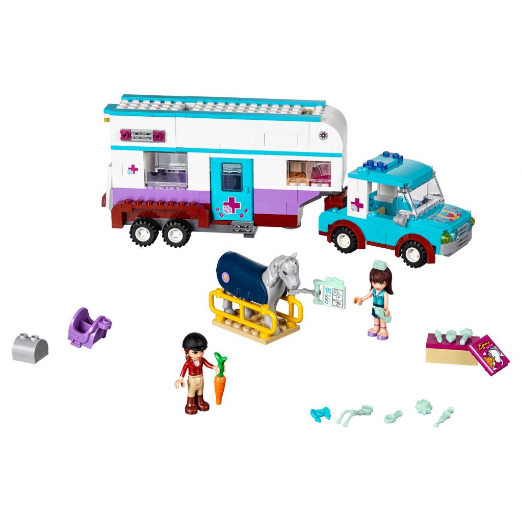 Конструктор LEGO Friends Ветеринарна машина для коней (41125) - зображення 2