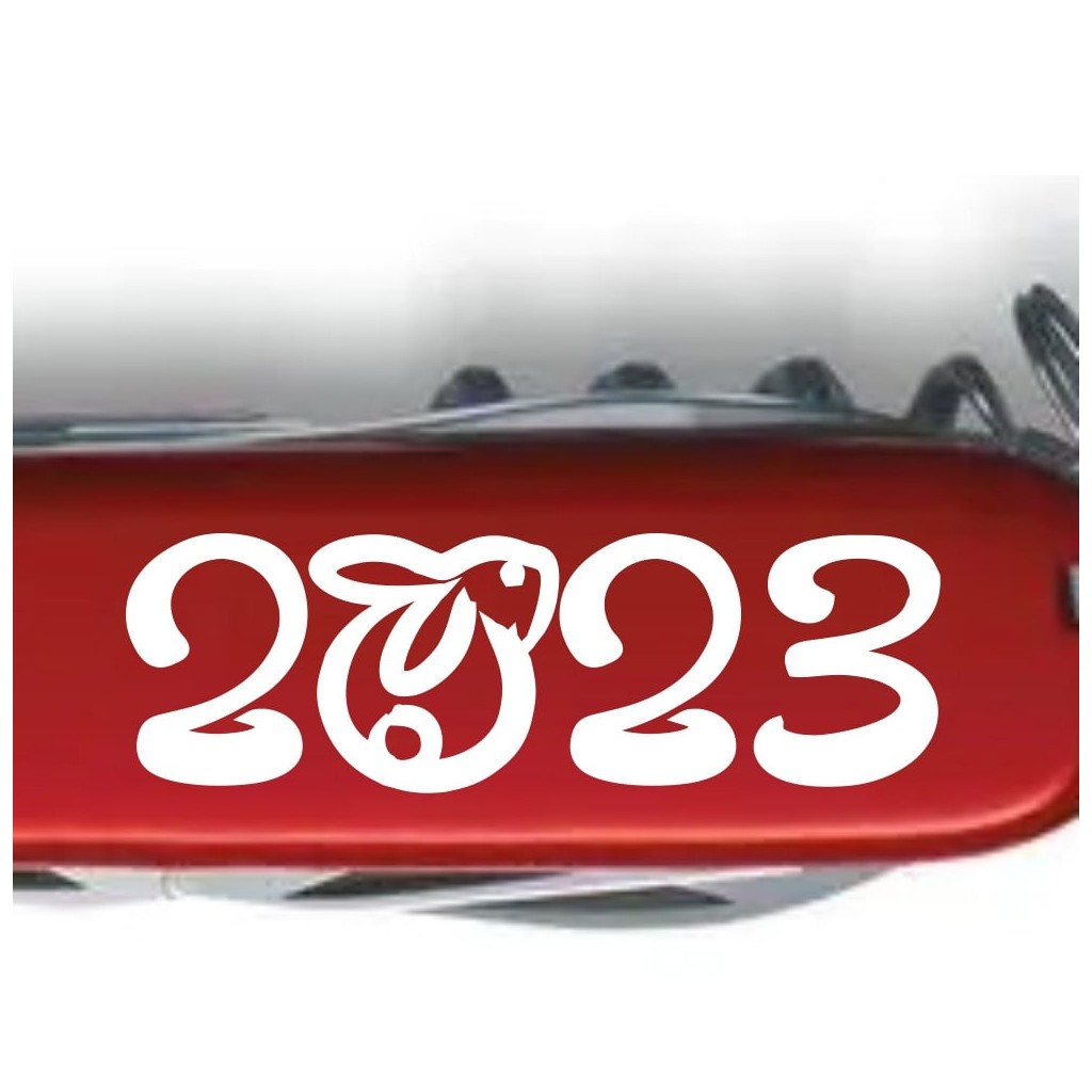 Ніж Victorinox Spartan Zodiac Red "Рік Кролика" (1.3603_Z2110u) - зображення 3