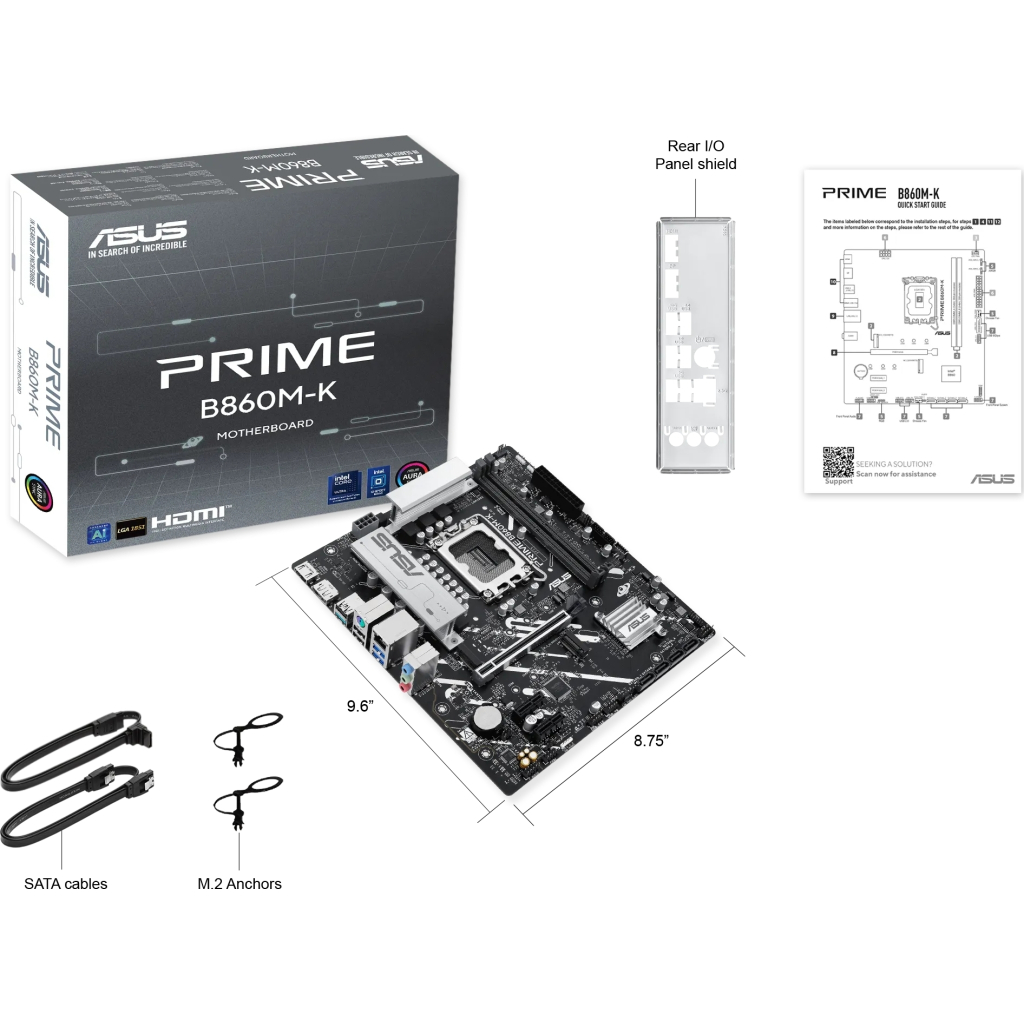 Материнська плата ASUS PRIME B860M-K - зображення 7