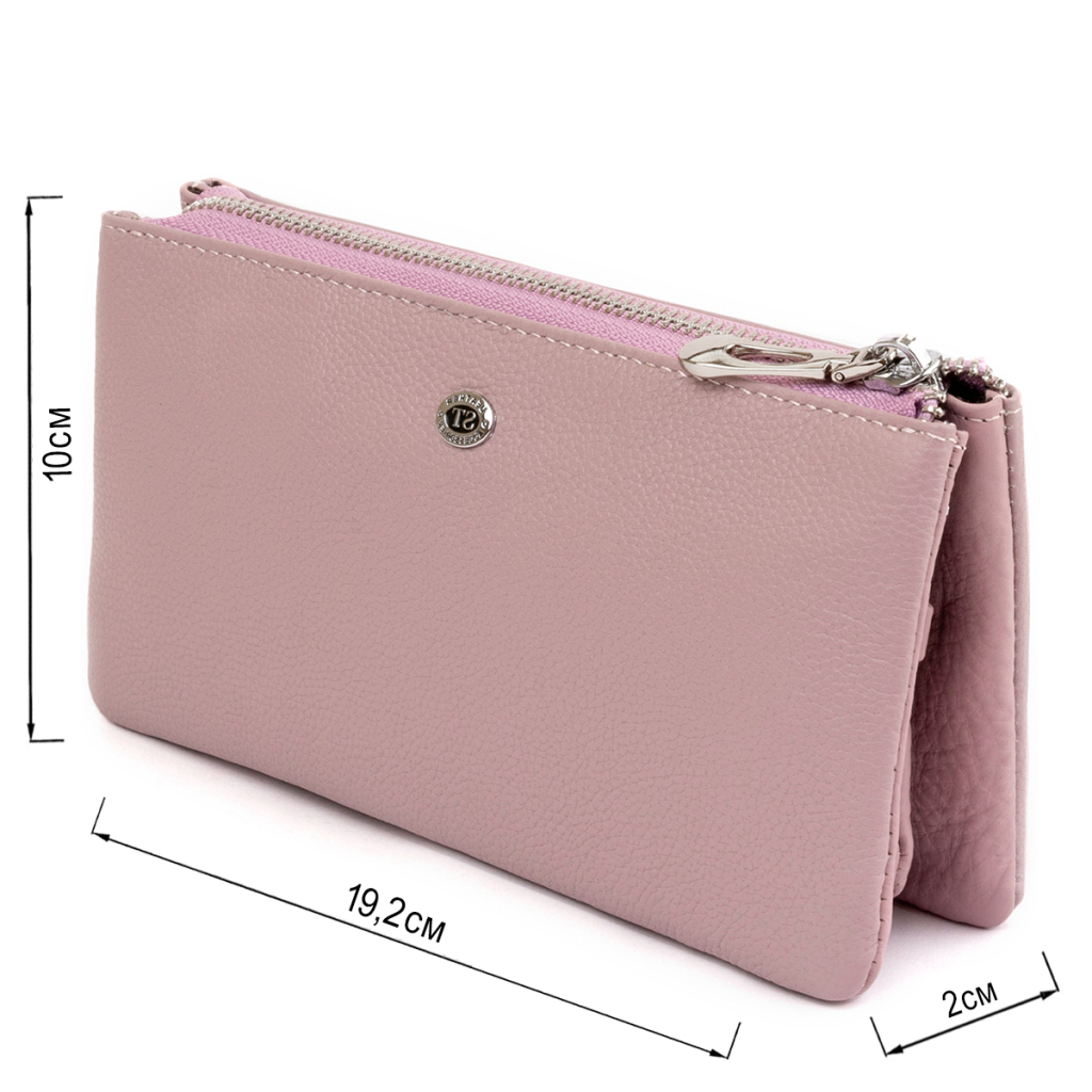 Гаманець ST Leather Ліловий (19247) - изображение 3