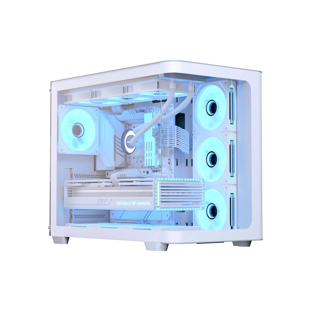 Корпус AeroCool P500C-G-WT-v1 White (ACCM-PN01043.21) - зображення 1