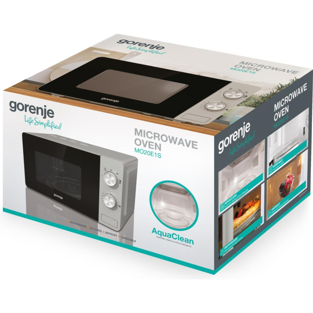 Мікрохвильова піч Gorenje MO 20 E1WH - зображення 8