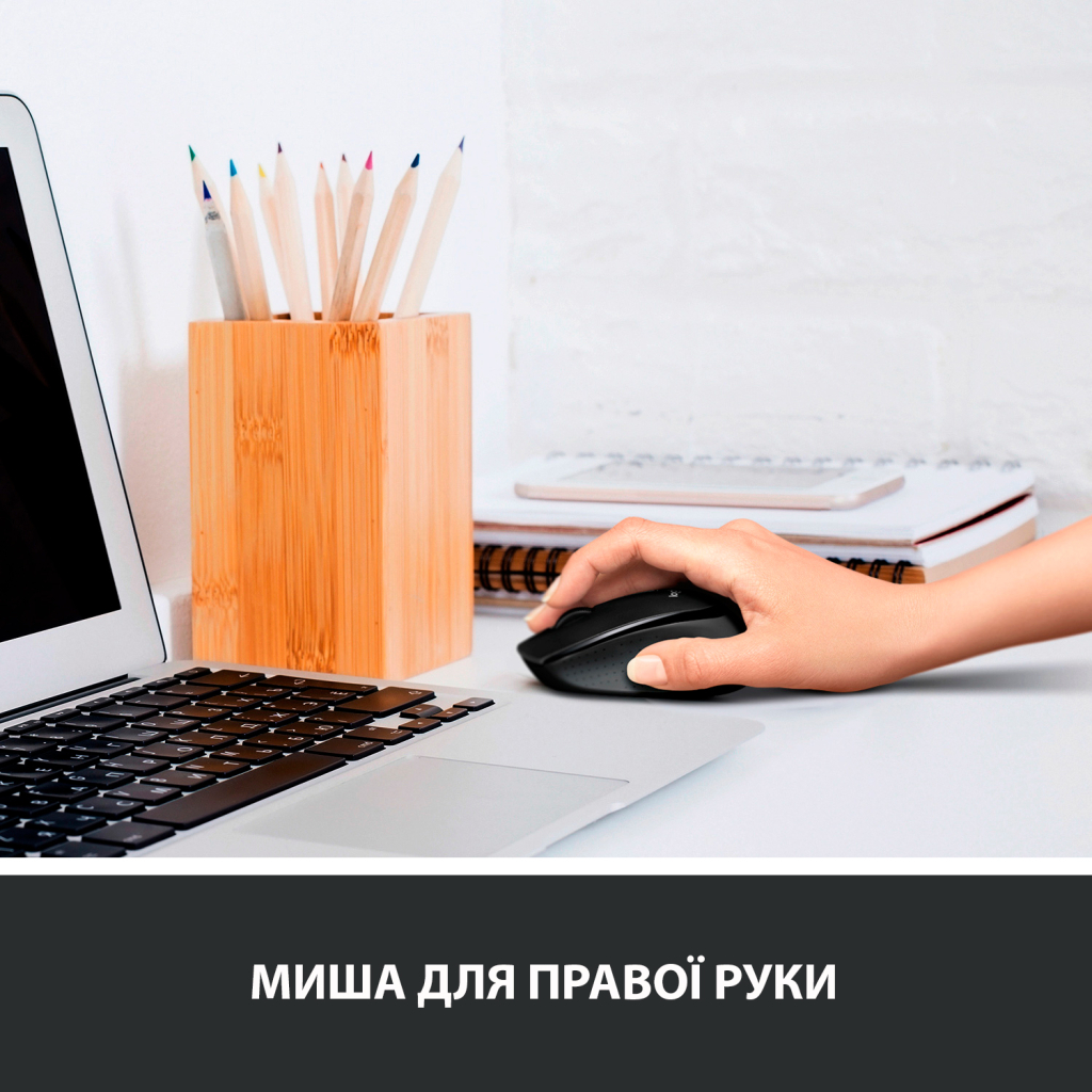 Мишка Logitech M330 Silent plus Blue (910-004910) - зображення 3