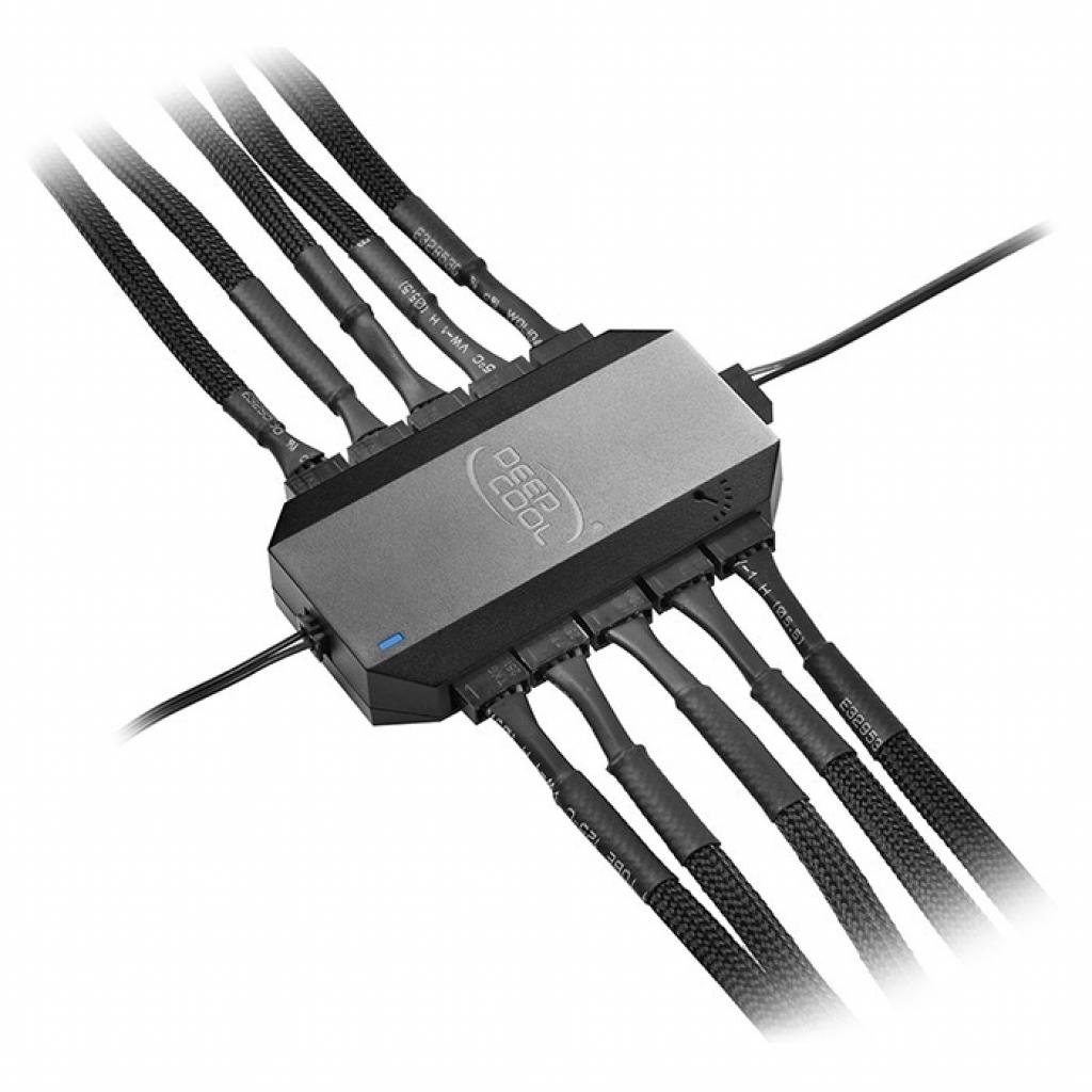 Контролер вентиляторів Deepcool 10 Port Fun Hub (FH-10) - зображення 3