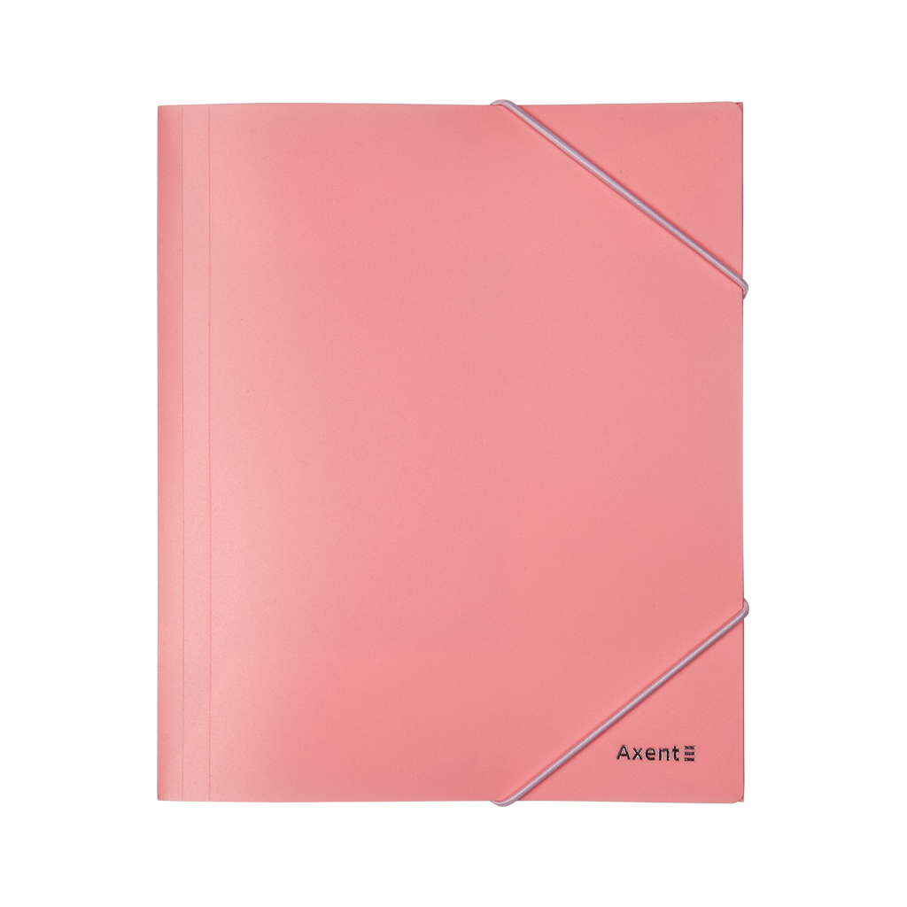 Папка на резинках Axent A5 410 мкм Pastelini pink (1514-10-A) - зображення 1