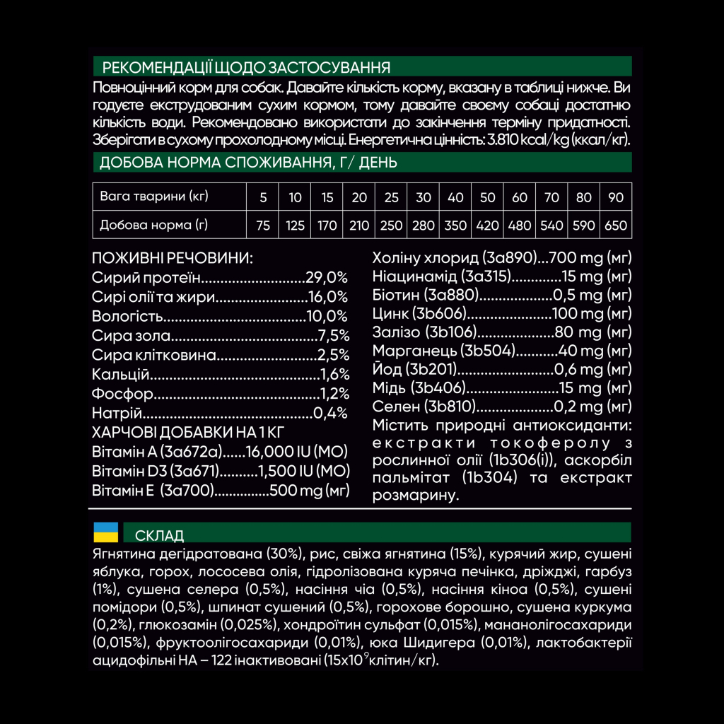 Сухий корм для собак Savory Small Breeds rich in Fresh Lamb 1 кг (4820232630310) - зображення 4