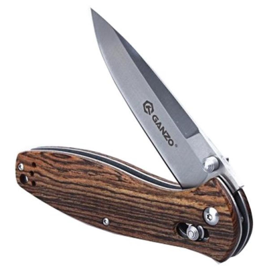 Ніж Ganzo G727M-W1 дерево (G727M-WD1) - зображення 3