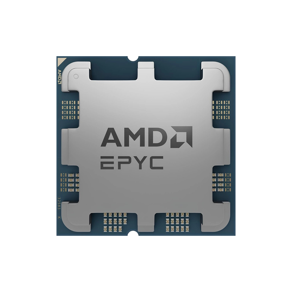 Процесор серверний AMD CPU EPYC 4004 Series (6C/12T Model 4244P (3.8/5.1GHz Max Boost, 32MB, 65W, SP3) Tray (100-000001480) - изображение 1