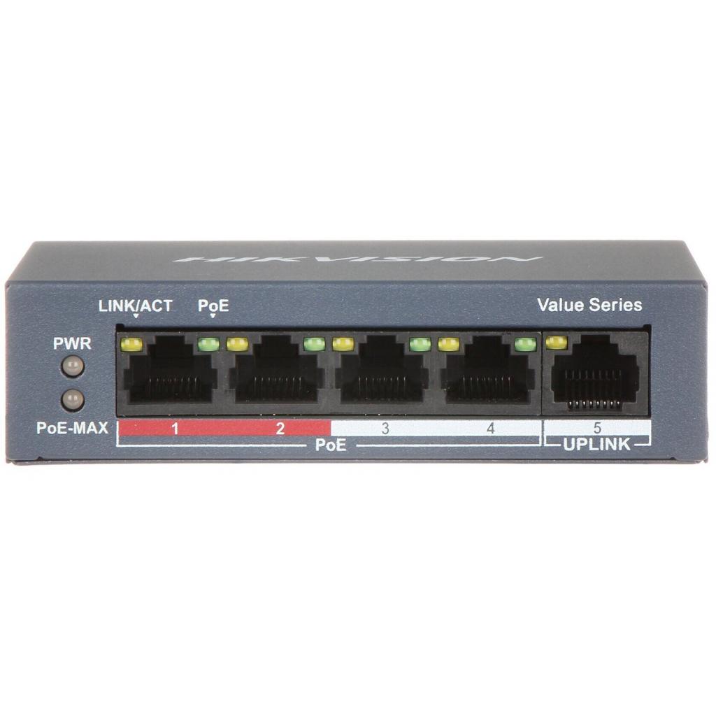 Комутатор мережевий Hikvision DS-3E0105P-E/M(B) - зображення 1