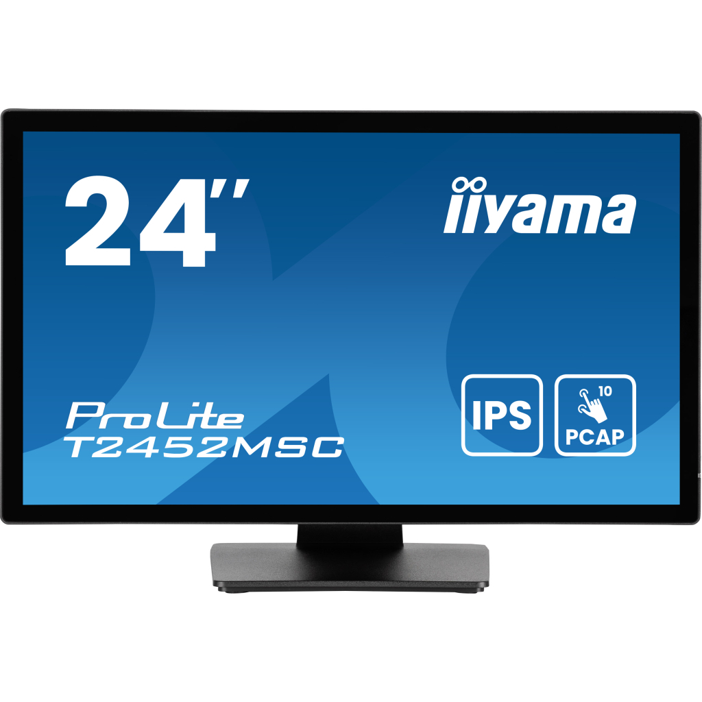 Монітор iiyama T2452MSC-B1AG - зображення 1