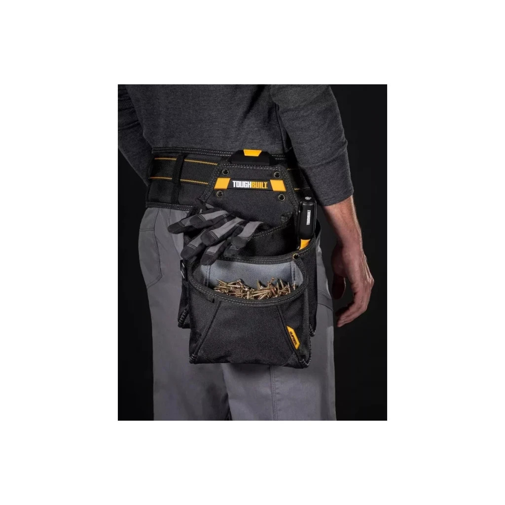 Сумка для інструмента ToughBuilt паясна з підставкою, для витратних матеріалів (TB-CT-03) - зображення 8