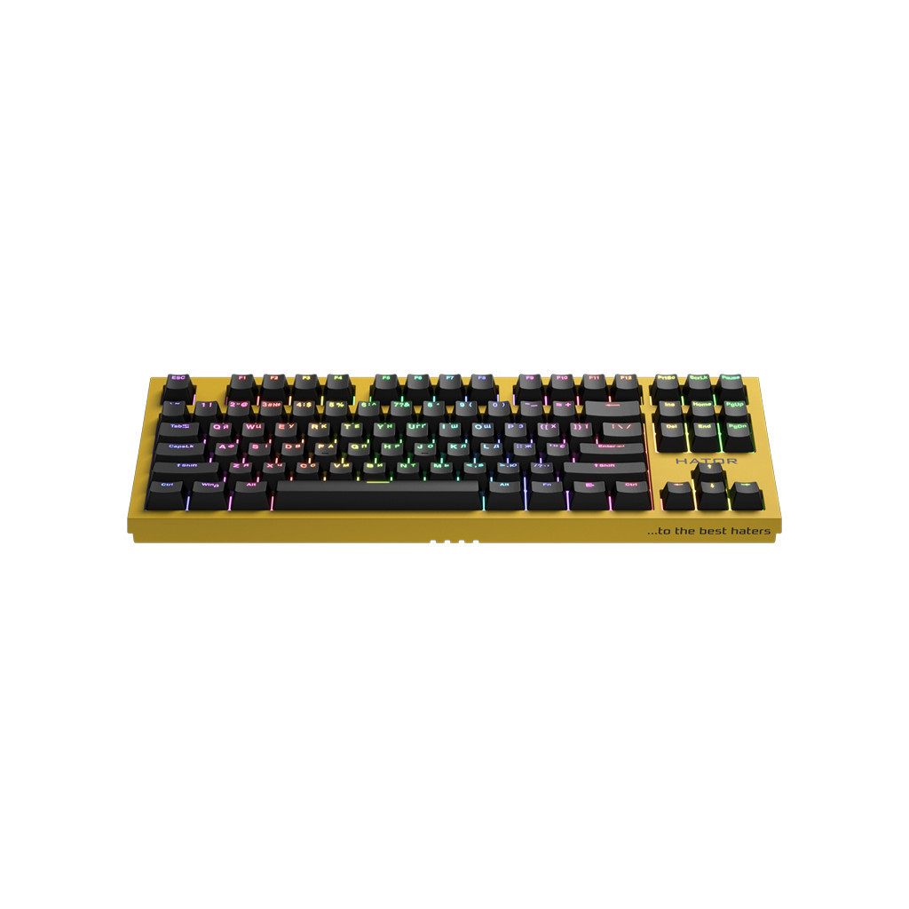 Клавіатура Hator Skyfall TKL PRO Wireless Yellow (HTK-668) - зображення 6