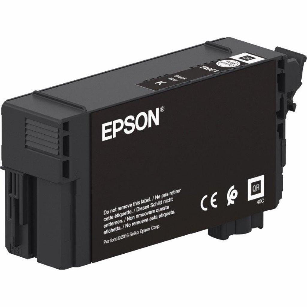 Картридж Epson SC-T3100/T5100 Black, 80мл, UltraChrome XD2 T40D140 (C13T40D140) - зображення 1