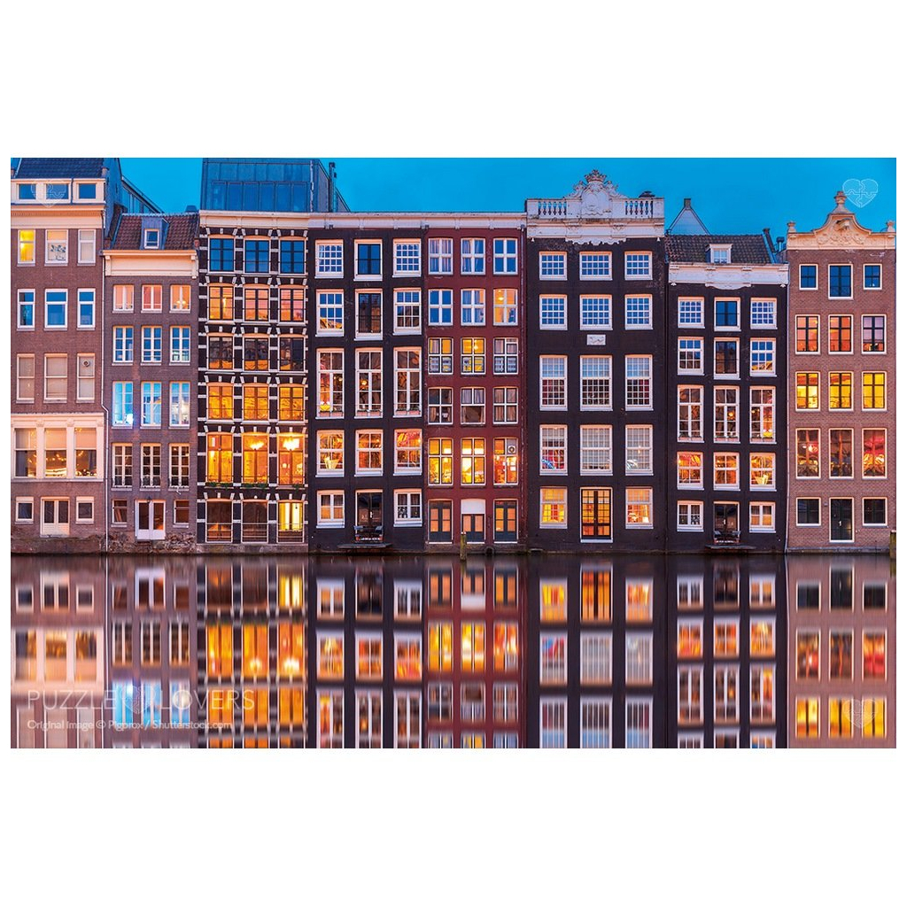 Пазл Tactic Амстердам, Нідерланди, 500 елементів (58291) - зображення 2