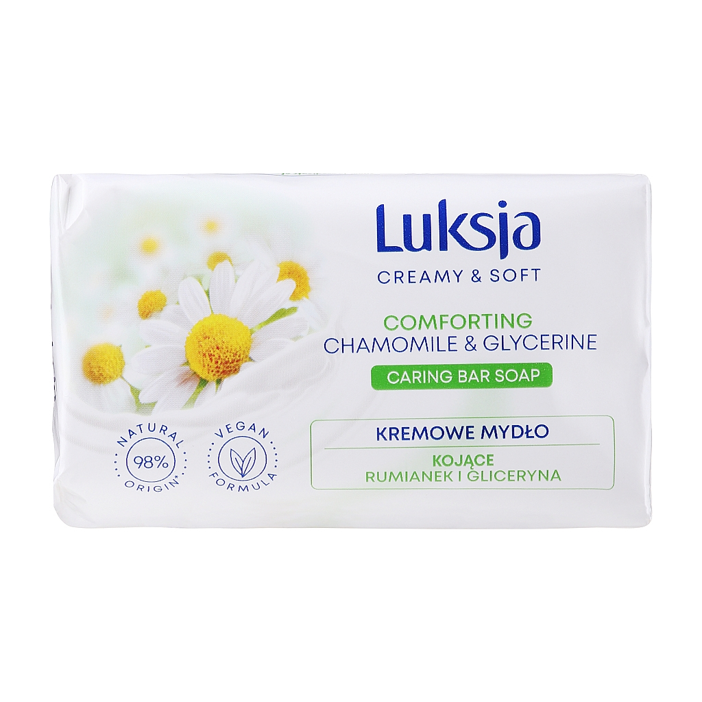 Тверде мило Luksja Camomile & Glycerin 90 г (5900998006303/5900536348773) - зображення 1