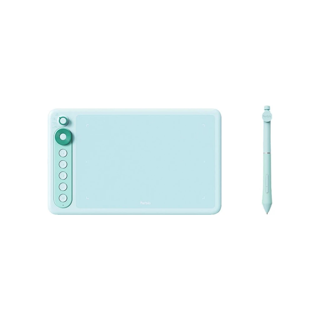 Графічний планшет Parblo Intangbo X7 Green (INTANGBOX7G) - зображення 1