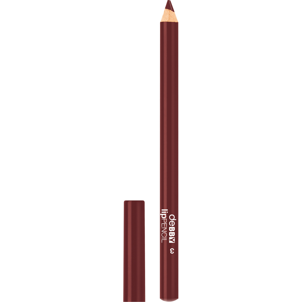 Олівець для губ Debby Long Lasting Lip Pencil 03 (8009518262711) - изображение 1