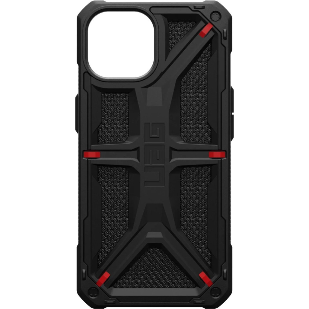 Чохол до мобільного телефона UAG Apple iPhone 15 Monarch, Kevlar Black (114289113940) - зображення 6
