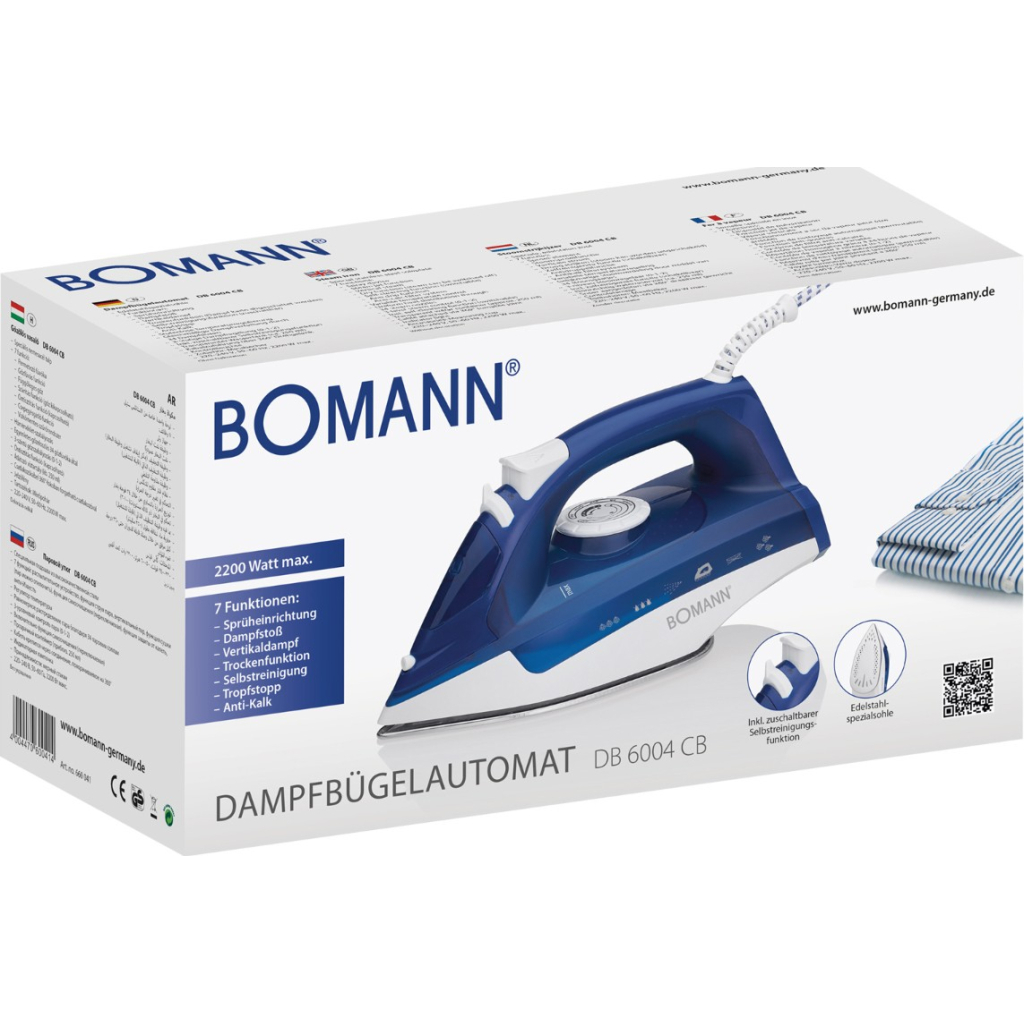 Праска Bomann DB 6004 CB (DB6004CB) - зображення 4