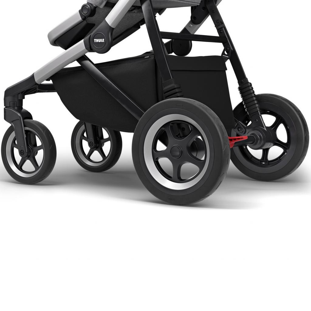 Коляска Thule 2 в 1 Sleek с люлькою Black on Black (TH 11000006) - зображення 8