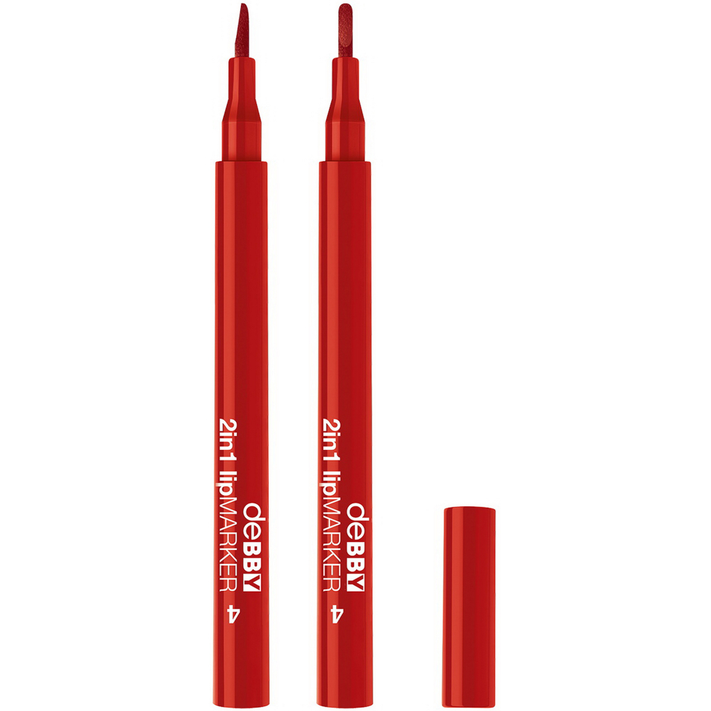 Олівець для губ Debby 2 in 1 Lip Marker 04 (8009518287875) - изображение 1