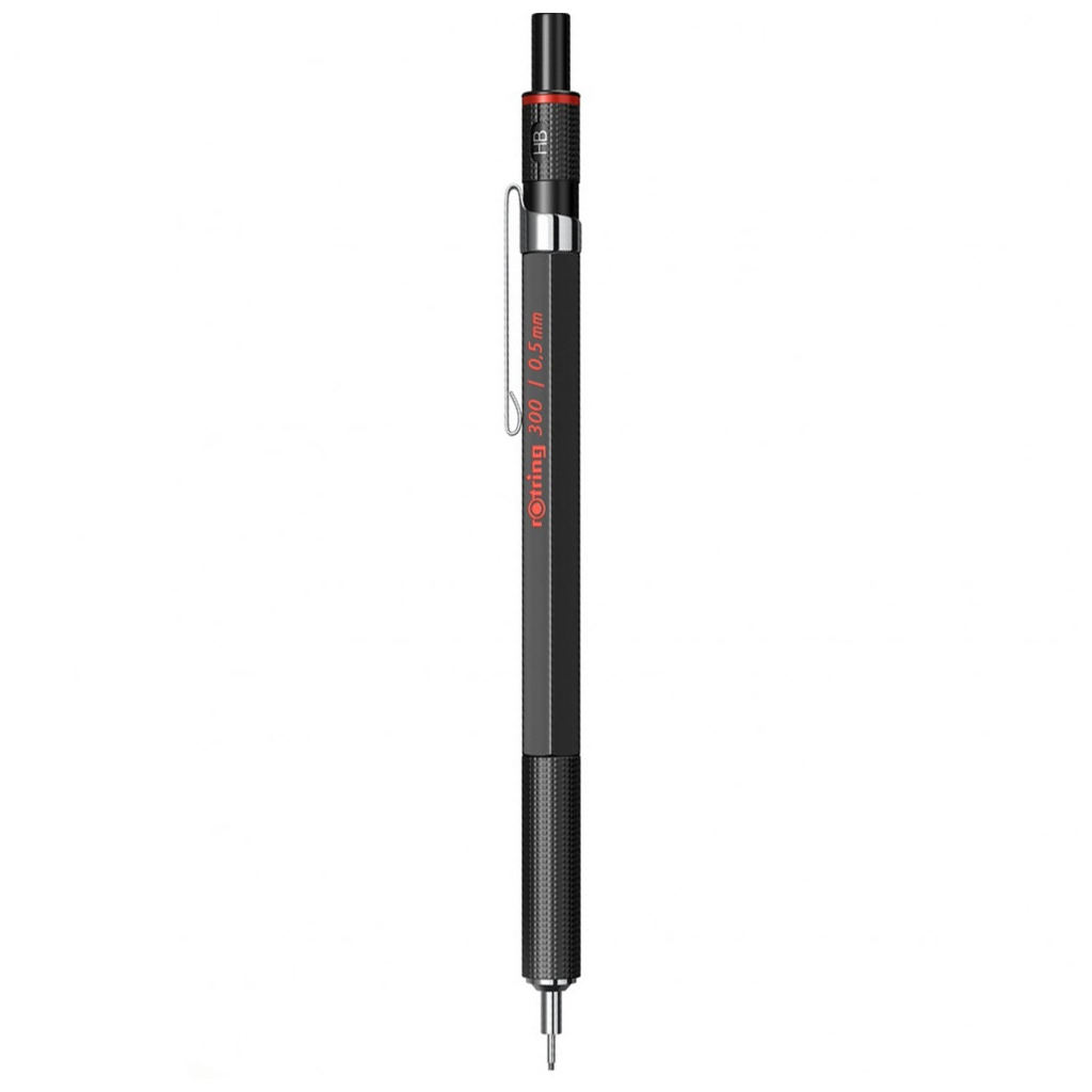 Олівець механічний Rotring Drawing ROTRING 300 Black PCL 0,5 (R1904726) - зображення 1
