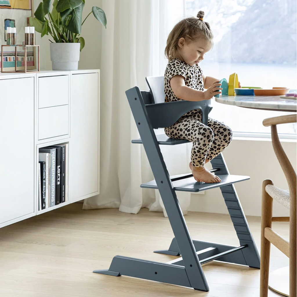 Стілець для годування Stokke Tripp Trapp, Fjord Blue (сіро-синій) (100138) - зображення 3