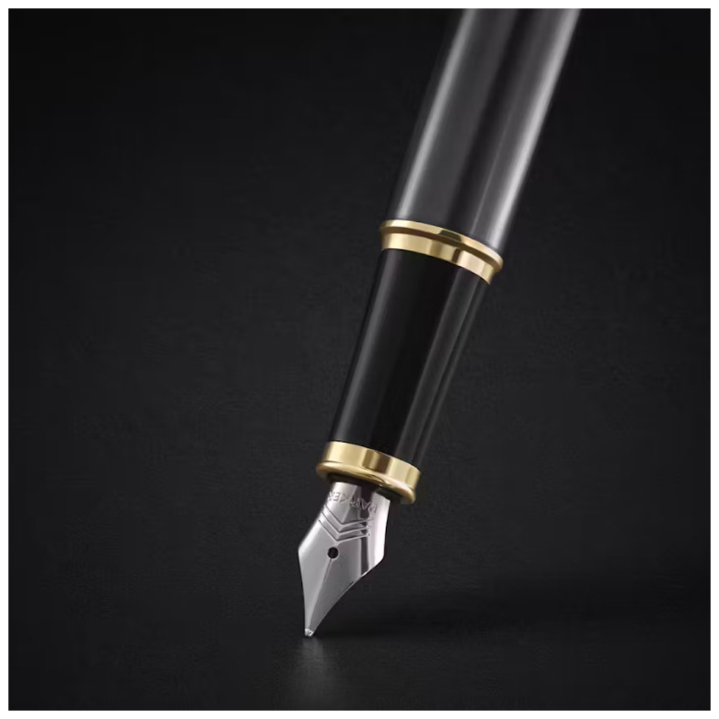 Ручка пір'яна Parker IM 17 Grey Lacquer GT FP F (21 111) - зображення 8