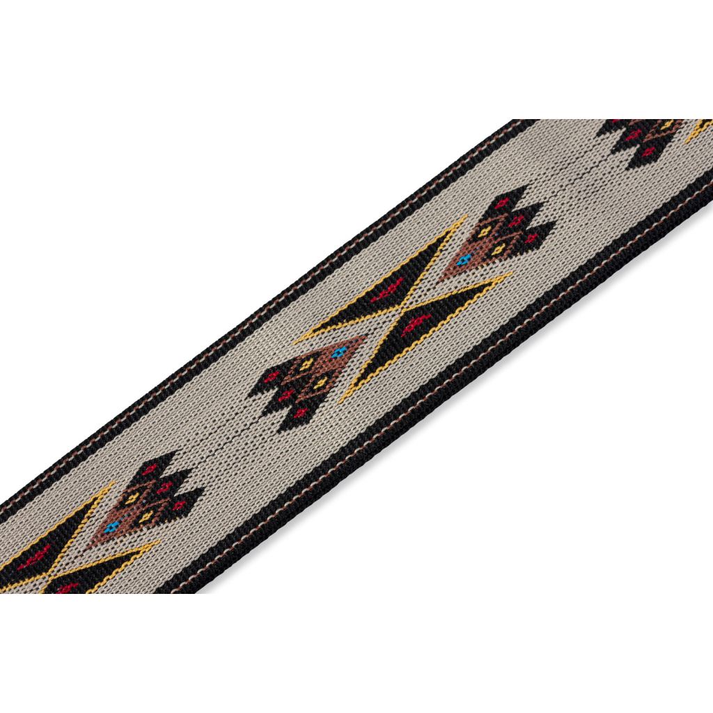 Ремінь для гітари Levy's Print Series Guitar Strap Southwest (MSSN80-TAN) - зображення 4