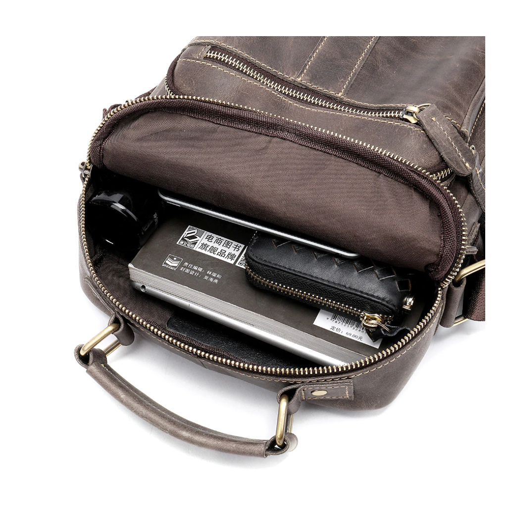 Сумка Vintage Сіра (20028) - зображення 9