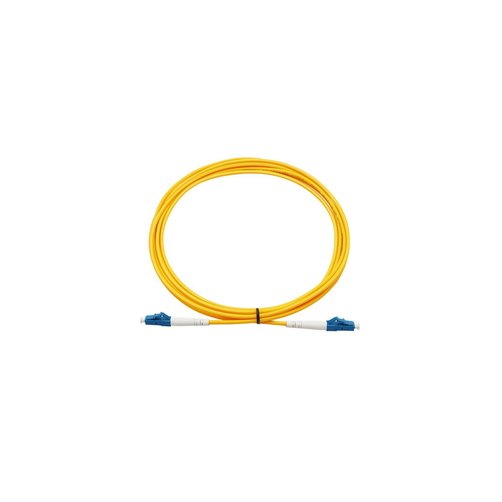 Оптичний патчкорд Eserver LC/UPC-LC/UPC Singlemode, Simplex, 5m (ES-LC-LC/UPC-5-SM-S) - зображення 1