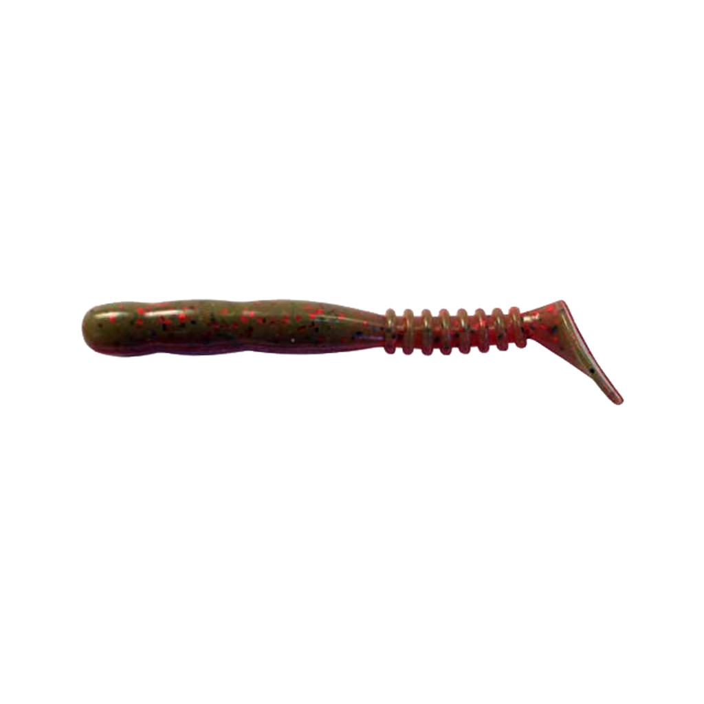 Силікон рибальський Reins Rockvibe Shad 2" B20 Tomato Craw (16 шт/уп.) (1552.03.61) - зображення 1