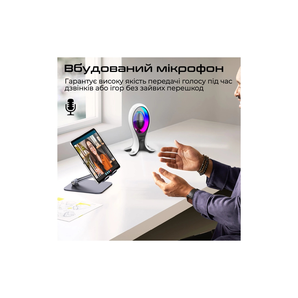 Акустична система Promate Alpha-X USB Black (alpha-x) - зображення 5