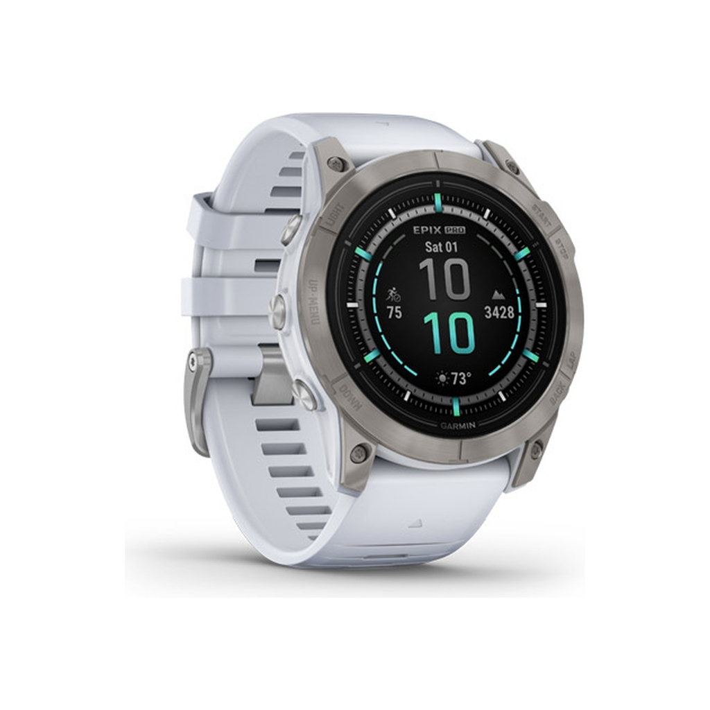 Смарт-годинник Garmin EPIX PRO (g2), 51, Saph, Ti, Whitestone, GPS (010-02804-11) - зображення 3