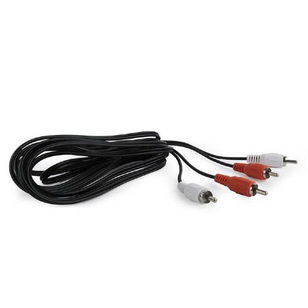Кабель мультимедійний 2xRCA M to 2xRCA M 1.8m Cablexpert (CCA-2R2R-6) - изображение 2