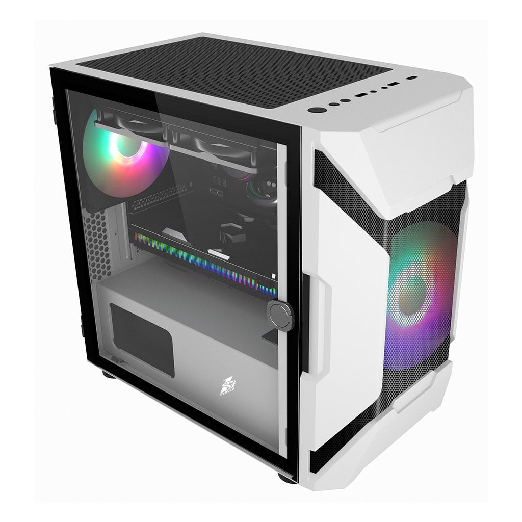 Корпус 1stPlayer D3-A-F2P-W-F2-W-WH - зображення 3