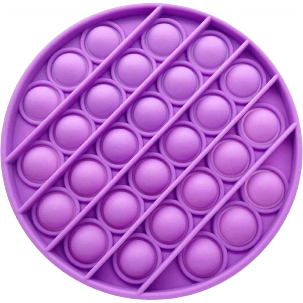 Антистрес Sibelly антистрес Pop It Mono Circle Violet (SB-PPIT-CRCL-VLT) - зображення 1