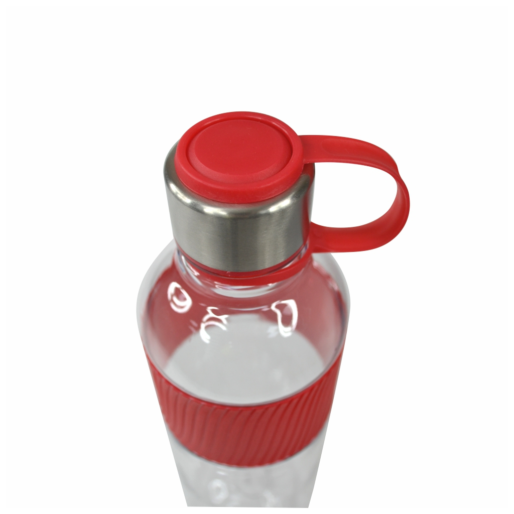 Пляшка для води Line Art Limpid 850 мл червоний (20222LA-02) - зображення 4