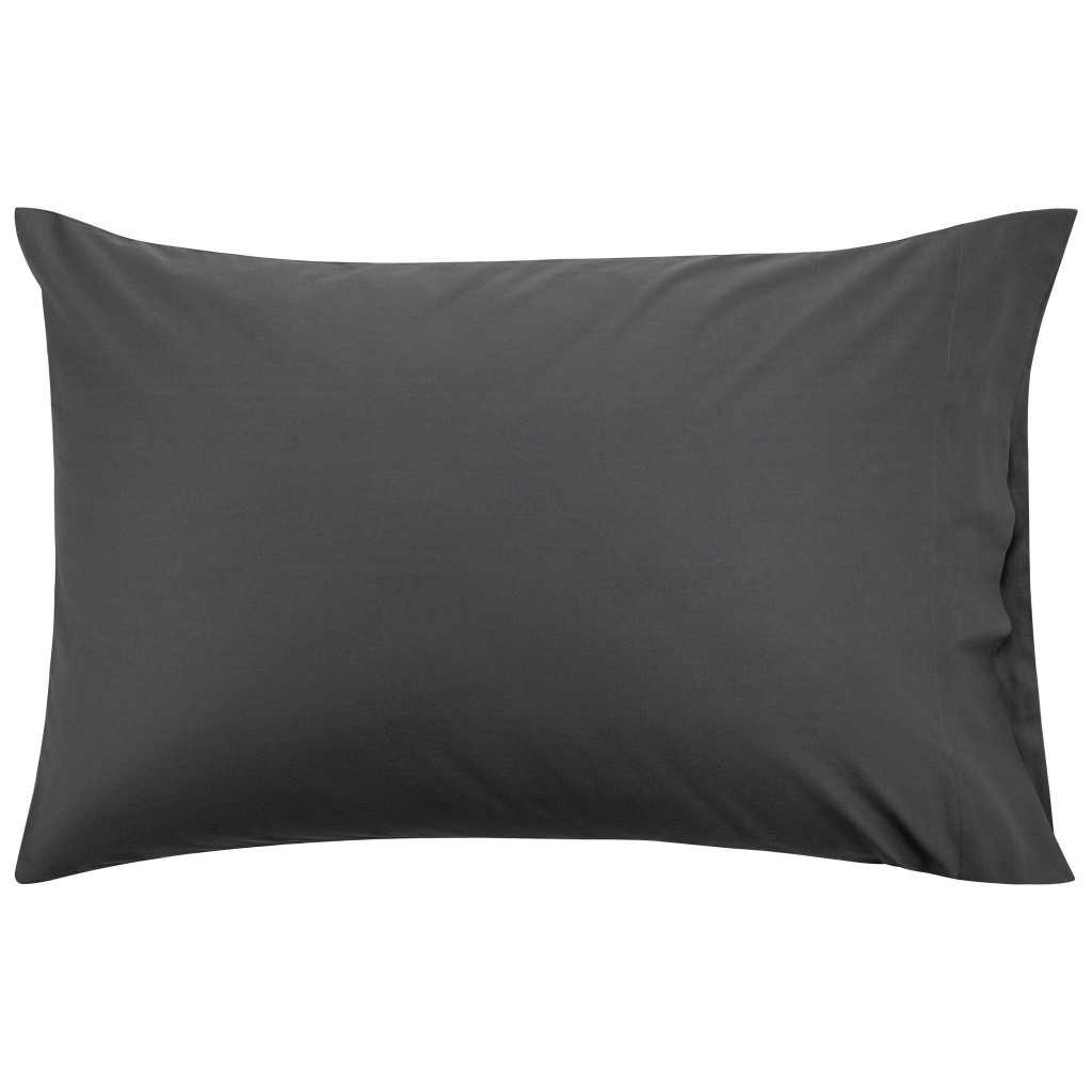 Наволочка Ardesto Mix&Match Premium 50х70+5см 100% бавовна, сатин сірий (ART5070PCY) - зображення 1