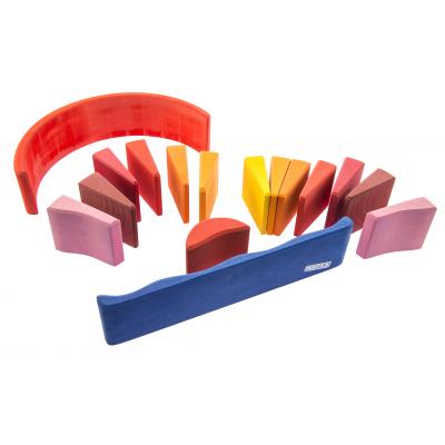 Конструктор Nic дерев'яний Схід червоний (NIC523321) - зображення 2