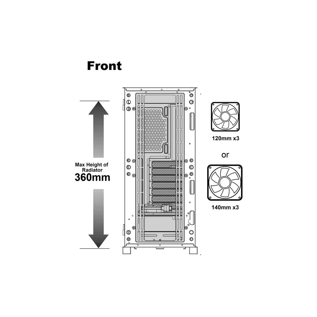 Корпус Azza NEO (CSAZ-500) - зображення 7