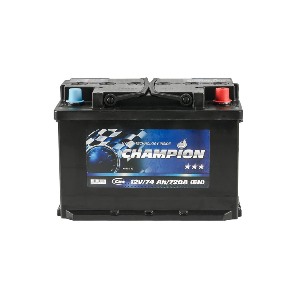 Акумулятор автомобільний Champion Black 74 Ah/12V Euro (CHB74-0) - зображення 2