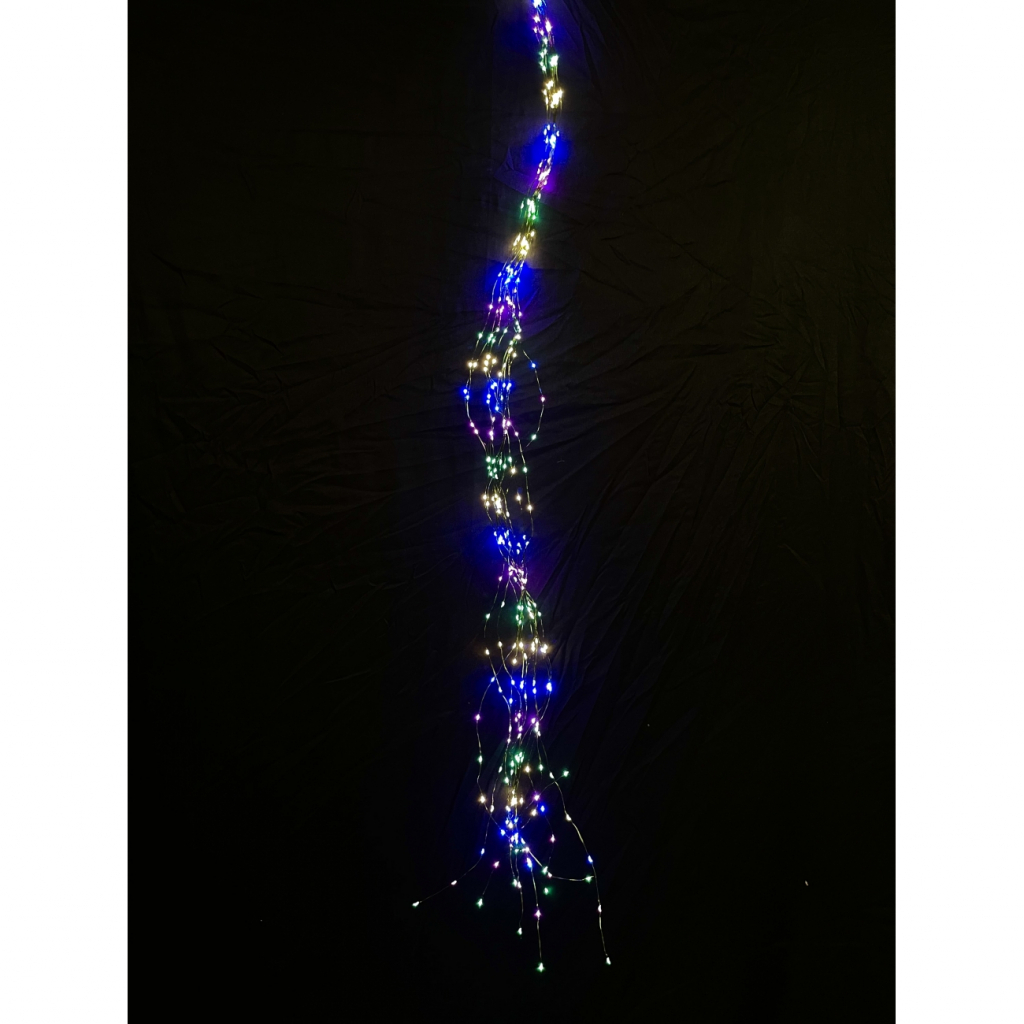 Гірлянда Novogod`ko Кінський хвіст 480 LED, RGB, 3м. 8 режимів (974215) - зображення 2