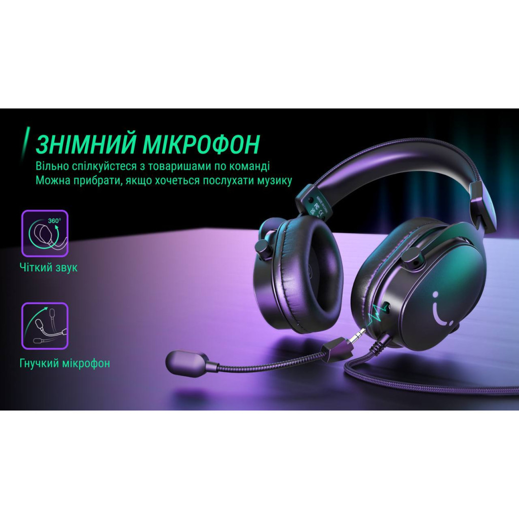 Навушники Fifine H9 Black (H9) - зображення 9