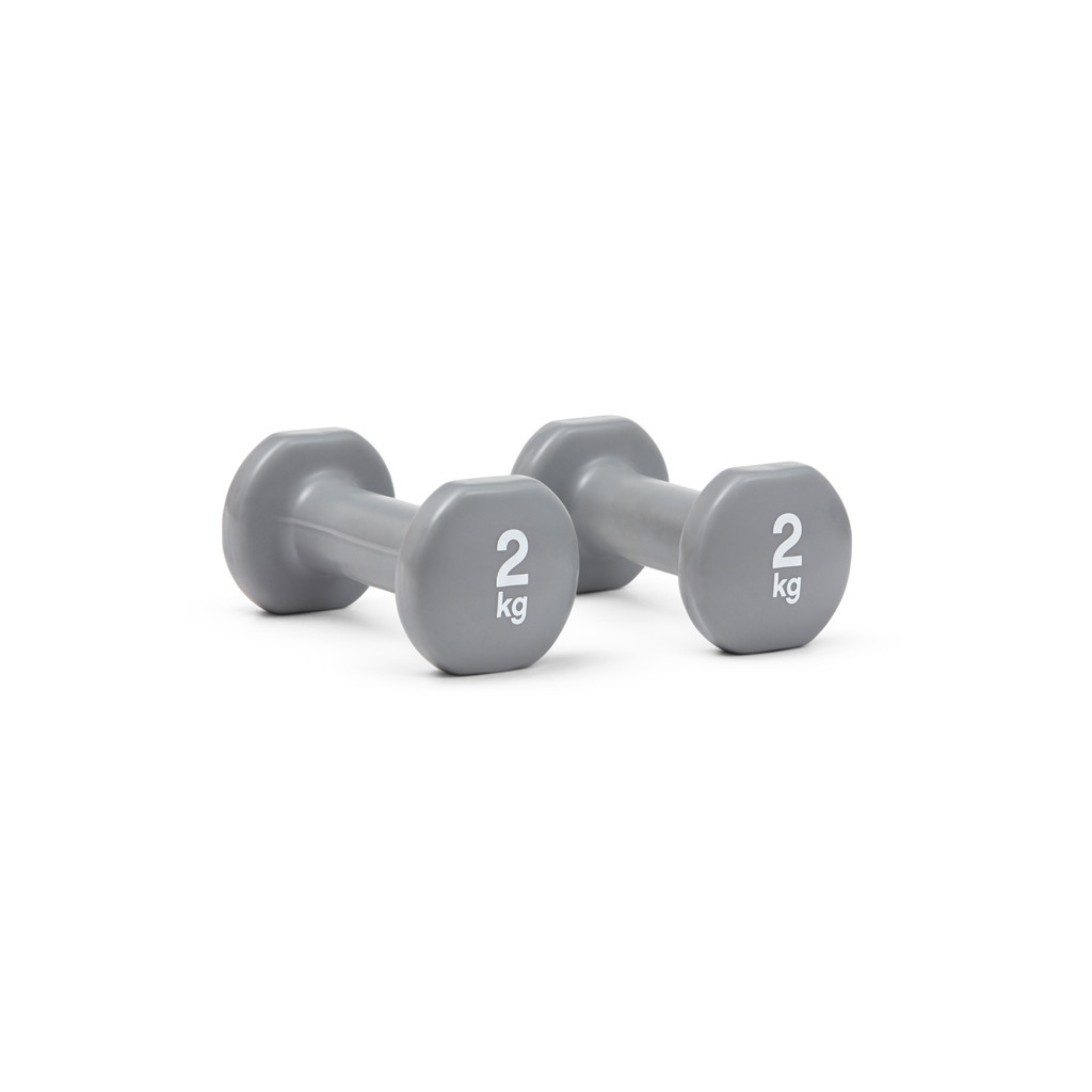 Гантель Reebok Dumbbells RAWT-16152 сірий Уні 2 кг (885652018234) - зображення 1