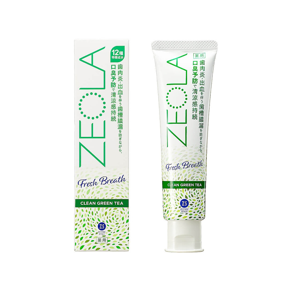 Зубна паста Zettoc Zeola White Fresh Breath 95 г (4582118952182) - зображення 1